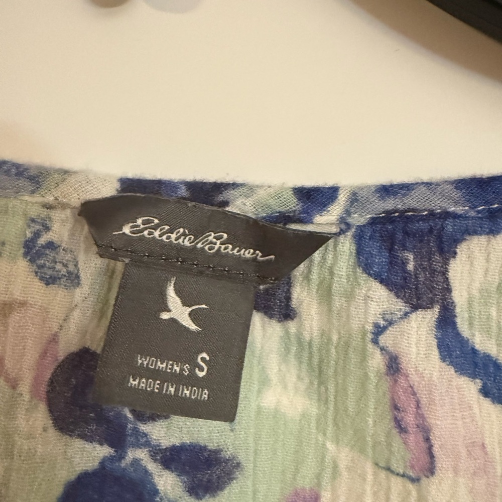 Eddie Bauer Multicolor Floral Tank Top - Picture 2 of 2